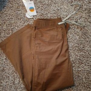 Vuori Wide leg Ripstop pant women's L